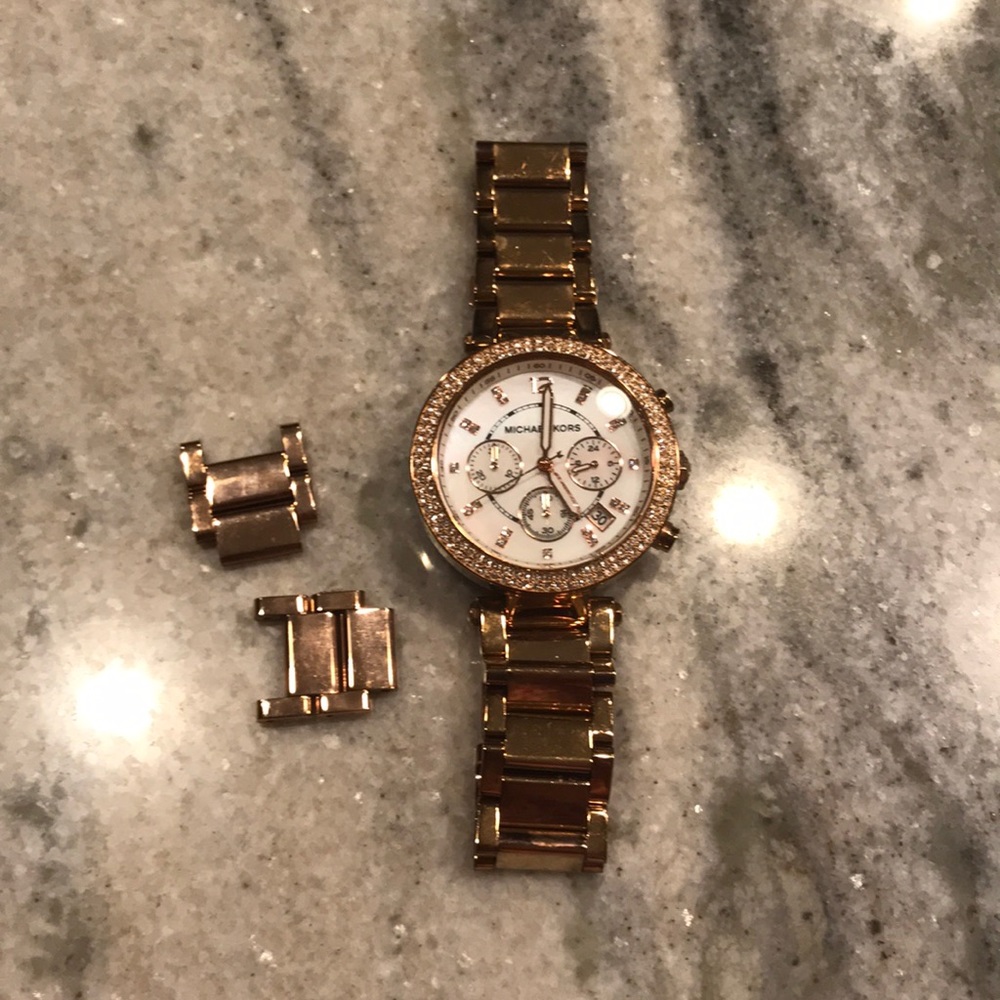 Michael Kors Rose Gold Oversized Watch